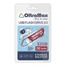 Память USB флеш OLTRAMAX OM-32GB-290-Dark Red