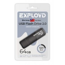 Память USB флеш EXPLOYD EX-64GB-620-Black