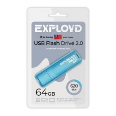 Память USB флеш EXPLOYD EX-64GB-620-Blue