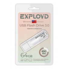 Память USB флеш EXPLOYD EX-64GB-630-White USB 3.0