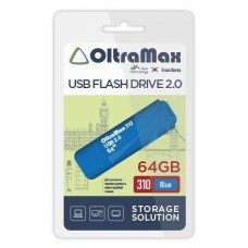 Память USB флеш OLTRAMAX OM-64GB-310-Blue