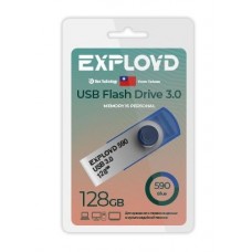 Память USB флеш EXPLOYD EX-128GB-590-Blue USB 3.0