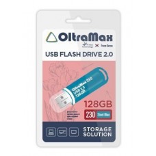 Память USB флеш OLTRAMAX OM-128GB-230-Steel Blue