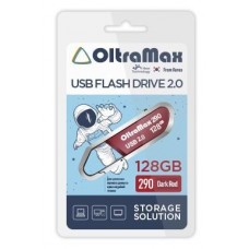 Память USB флеш OLTRAMAX OM-128GB-290-Dark Red