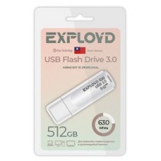 Память USB флеш EXPLOYD EX-512GB-630-White USB 3.0