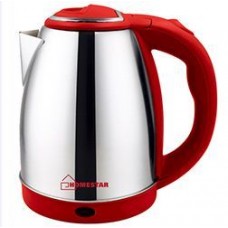 Чайник электрический HOMESTAR HS-1028 (1,8 л) стальной, красный (008200)