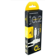 Кабель (usb) GEMBIRD/Cablexpert (17907) CCB-USB2-AMCMO2-1MW, AM/Type-C - 1 м