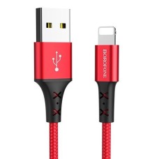 Кабель (usb) BOROFONE BX20 "Enjoy" USB-8 Pin 2A 1M красный
