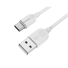 Кабель BOROFONE BX14 "LinkJet" USB-Type-C 2A 1M белый