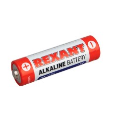 REXANT (30-1026) АЛКАЛИНОВАЯ БАТАРЕЙКА AA/LR6 1,5 V 12 ШТ.
