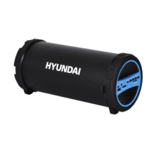 Портативная колонка HYUNDAI H-PAC220 черный/голубой