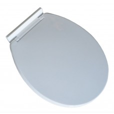 САНАКС P06 Крышка для унитаза белая пластиковая с микролифтом