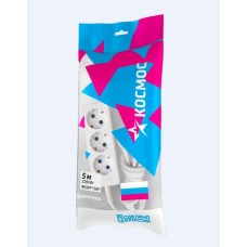 Удлинитель КОСМОС YKsm-5m-3g-Z(10A)P P16-012