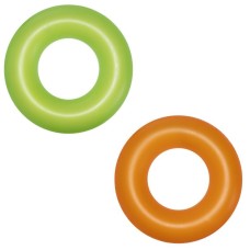 BESTWAY 36025 Круг надувной для плавания 91 см Неоновый иней