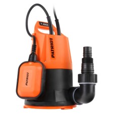 PATRIOT 315302466 F 450Z Насос дренажный для чистой воды, 450 вт, 8000 л/ч