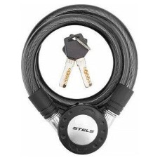 STELS Трос-замок 87301, 12х1500 мм, чёрный 540012 KU07550