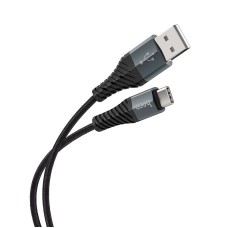Кабель HOCO X38 "Cool Charging" USB-Type-C 3A 1M черный