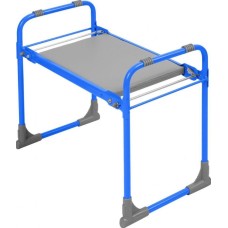 NIKA Скамейка садовая с мягким сиденьем СКМ (СКМ/Г голубой)