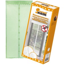 РЫЖИЙ КОТ Сетка антимоскитная на магнитах "Капутомоскито" KM-G, цвет зеленый 311252