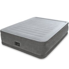 INTEX Кровать флок Квин комфорт, 152х203х56см, 220в, встроенный насос, 64418 108-010