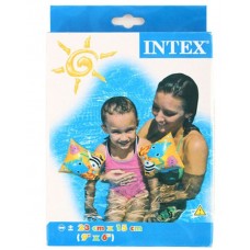 INTEX Нарукавники для плавания 23x15 см. Веселые рыбки . Возраст 3-6 лет Арт. 58652NP