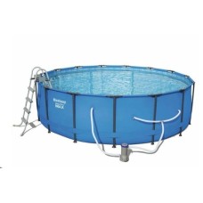 BESTWAY Бассейн каркасный, 457х122см, 16015л, полный комплект, 56438 107-118