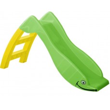 PALPLAY игровая горка Дельфин 307 зеленый/желтый