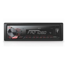 Автомагнитола ACV AVS-812R 1DIN/красн/USB/AUX/SD/FM/4*50
