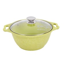Кастрюля КУКМОР к21tsl а/пр литая 2,0л стекл/кр Trendy style lime Кастрюля КУКМОР к21tsl а/пр литая 2,0л стекл/кр Trendy style lime
