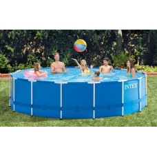 INTEX Каркасный бассейн METAL FRAME 4.57MX1.22M 28242