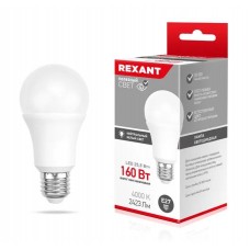 REXANT (604-016) A60 25,5 ВТ E27 2423 ЛМ 4000 K