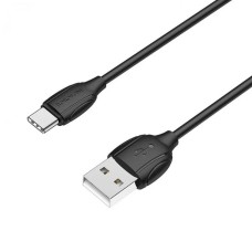 BOROFONE BX19 Дата-кабель USB 2.4A для TYPE-C TPE 1м (BLACK)
