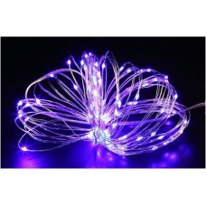 Электрогирлянда FUNRAY "Нить", SE-STRING-550P, 5м, 50 LED, фиолетовый, 3*АА, серебр. шнур 0,3м, Электрогирлянда FUNRAY "Нить", SE-STRING-550P, 5м, 50 LED, фиолетовый, 3*АА, серебр. шнур 0,3м,
