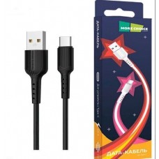 MORE CHOICE K26a Дата-кабель USB 2.0A для Type-C- 1м черный
