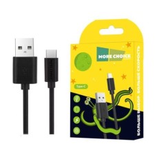 MORE CHOICE K13a Дата-кабель USB 2.1A для Type-C - 1м черный