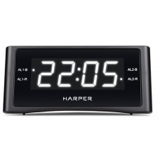 Радиочасы-будильник HARPER HCLK-1007 WHITE LED