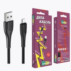MORE CHOICE K22m Дата-кабель USB 2.4A для micro USB - 1м Black