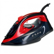 Утюг DELTA LUX DE-3000 черный с красным