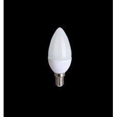 ECOLA C4LW80ELC CANDLE LED 8,0W 220V E14 2700K свеча (композит) 100X37