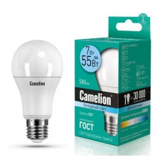 CAMELION LED7-A60/845/E27 (Эл.лампа светодиодная 7Вт 220В)