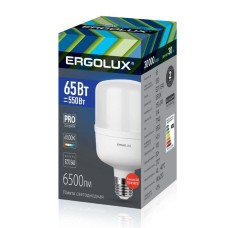 ERGOLUX LED-HW-65W-E40-6K серия PRO (Эл.лампа светодиодная 65Вт E27/E40 6500К 150-260В)