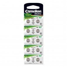 CAMELION G 7 BL-10 MERCURY FREE (AG7-BP10(0%HG), 395A/LR926/195 батарейка для часов)