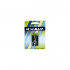 ERGOLUX 6LR61 ALKALINE BL-1 (6LR61 BL-1, батарейка,9В)