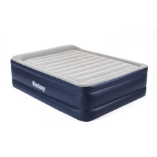 BESTWAY Кровать надувная Queen, 203 x 152 x 61 см, со встроенным электронасосом, 67690