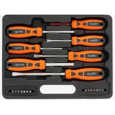 SPARTA Набор отверток, биты, двухкомпонентные рукоятки, 21 предмет 13309 SPARTA Набор отверток, биты, двухкомпонентные рукоятки, 21 предмет 13309