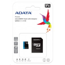 A-DATA 256GB MicroSDXC Premier Class10 UHS-I A1 + адаптер (AUSDX256GUICL10A1-RA1)