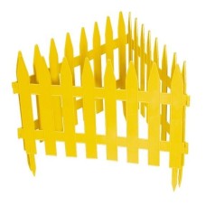 PALISAD Забор декоративный Рейка , 28 х 300 см, желтый 65000