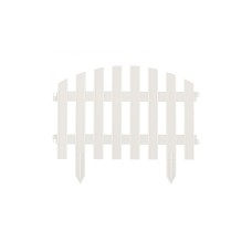 PALISAD Забор декоративный Винтаж , 28 х 300 см, белый 65011
