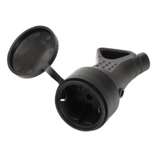 SMARTBUY (SBE-16-3-00-R) розетка, прямая 1-местная