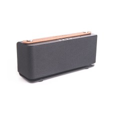 Портативная колонка Атом BS-05, 2*5Вт, 1800мАч, HANDS FREE, сопряжение, кож. ручка Портативная колонка Атом BS-05, 2*5Вт, 1800мАч, HANDS FREE, сопряжение, кож. ручка